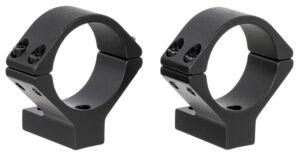 Talley 730759 Scope Mount/Ring Combo Black Anodized Aluminum 30mm Tube Tikka T1/T1X Low Rings 0 MOA