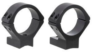 Talley 840705 Scope Mount/Ring Combo  Black Anodized Aluminum 34mm Tube Weatherby Mark V Medium Rings Magnum Action 0 MOA