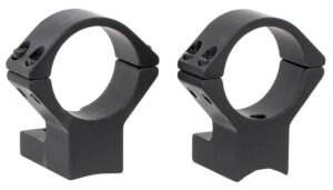 Talley 750706 Scope Mount/Ring Combo  Black Anodized Aluminum 30mm Tube Weatherby Mark V High Rings Non-Magnum Action 0 MOA