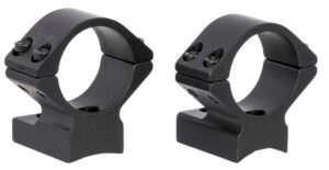 Talley 930765 Scope Mount/Ring Combo  Black Aluminum 1" Tube Winchester XPR Low Rings 0 MOA