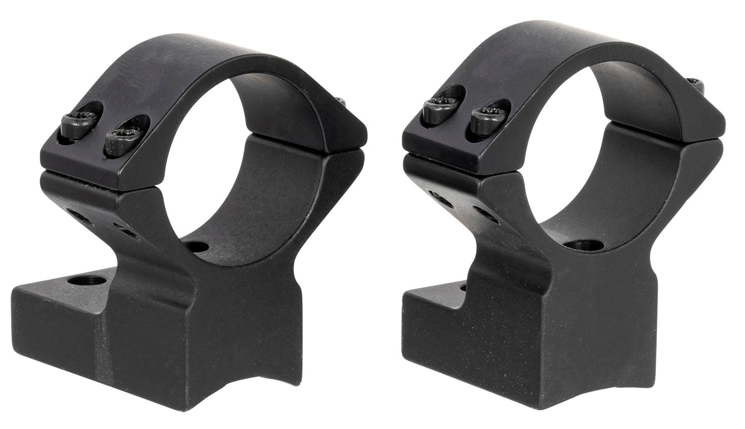 Talley 95X702 Scope Mount/Ring Combo Black Aluminum 1" Tube Winchester Model 70 High Rings 0 MOA