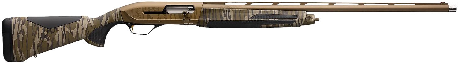 Browning 011743204 Maxus II Wicked Wing 12 Gauge 3.5" 4+1 28" Barrel, Burnt Bronze Cerakote Metal Finish, Mossy Oak Bottomland Stock with Overmolded Grip Panels