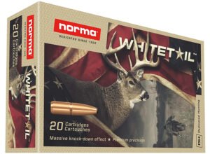 Norma Ammunition 20171512 Dedicated Hunting Whitetail 7mmRemMag 150gr Pointed Soft Point 20 Per Box/10 Case