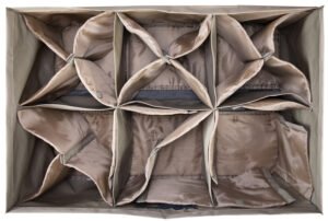 Higdon Outdoors 37124 X-Slot Decoy Bag Universal Tan 600D Polyester 36"L x 24"W x 16"H Holds up to 24 Decoys