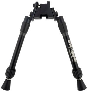 Swagger SWAGBPSEA12 Sea12 Extreme Angle Bipod with Black Finish, Picatinny Attachment & 9-12" Vertical Adjustment