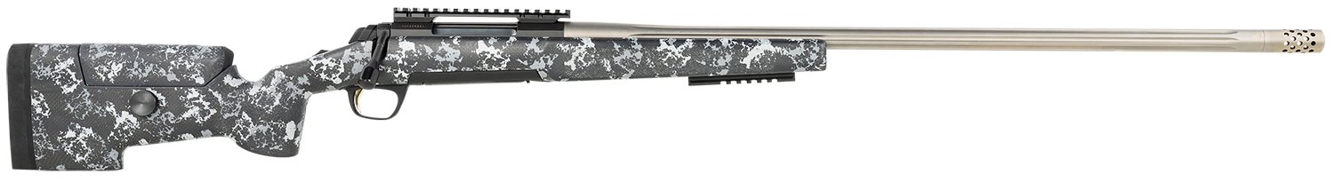 Browning 035451227 X-Bolt Target 7mm Rem Mag 3+1 26" Satin Gray/ 4.49" Fluted Barrel, Matte Blued Steel Receiver, Urban Carbon Ambush Camo/ Fixed McMillan A3-5 w/Adjustable Comb Stock, Right Hand