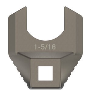 Real Avid AVMF1516BNW Master -Fit Barrell Nut Wrench 1 5/16" Titanium Titanium/Stainless Steel AR-Platform Free-Float Handle
