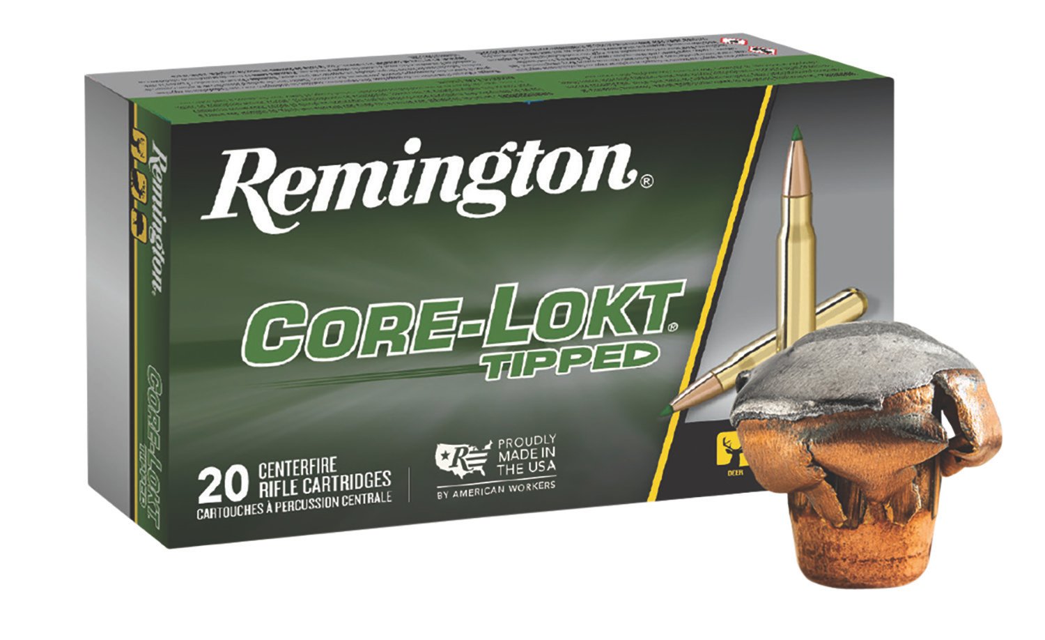 Remington Ammunition 29020 Core-Lokt Tipped 280Rem 140gr CoreLokt Tipped 20 Per Box/10 Case