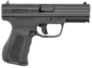 FMK G9C1G2BSS 9C1 G2 9mm Luger 14+1 4" Black Stainless Steel Barrel, Black Serrated Carbon Steel Slide, Black Polymer Frame w/Picatinny Rail, Black Backstrap Grip