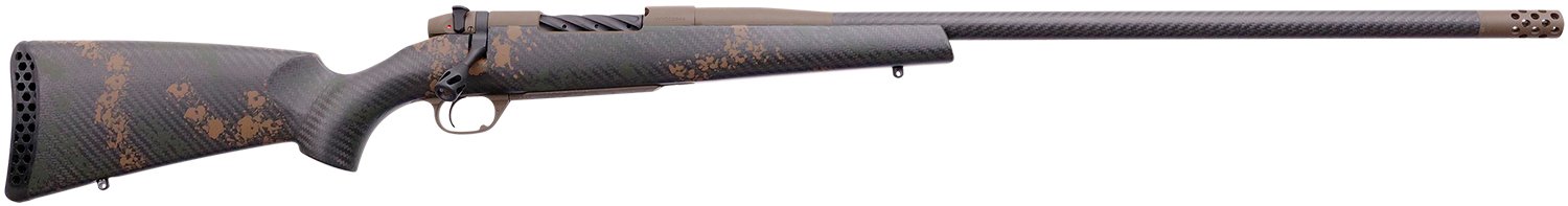 Weatherby MCB20N257WR8B Mark V Backcountry 2.0 Carbon 257 Wthby Mag 3+1 26" Carbon Fiber Wrapped Barrel, Patriot Brown Cerakote Metal Finish, Backcountry 2.0 Carbon Peak 44 Blacktooth Stock