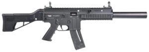 Mauser Rimfire 4150018 M-15 SD Full Size 22 LR 22+1 16.50" Black Black Steel Receiver Side Folding w/Adj Cheekrest Black Synthetic Stock Right Hand