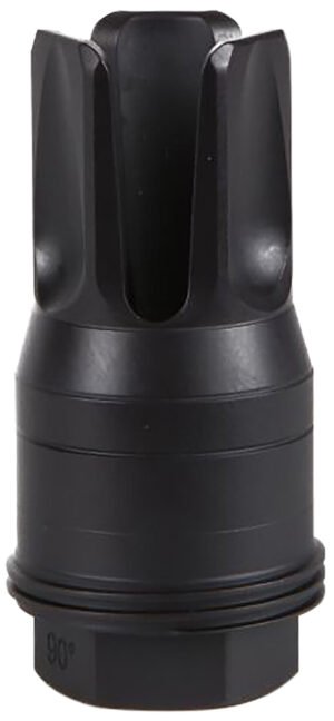 Sig Sauer SL55612X2890DEGF Clutch-Lok QD Q.D. Flash Hider Black Stainless Steel with 1/2"x28 tpi Threads for 5.56mm 90 Degree Taper