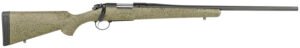 Bergara Rifles B14S102C B-14 Hunter 6.5 Creedmoor 3+1 22" Graphite Black Cerakote Barrel, SoftTouch Speckled Green Fixed American Style Stock
