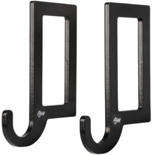 EZ-Aim 15571 Horizontal Hanging Hook  For Steel Gong Shooting Targets 2 Hooks Per Pack
