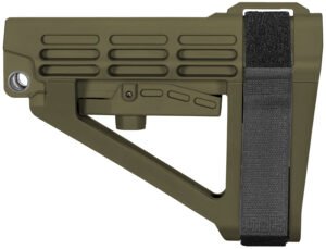 SB Tactical SBA4X04SB SBA4 X OD Green Adjustable Synthetic AR-Platform