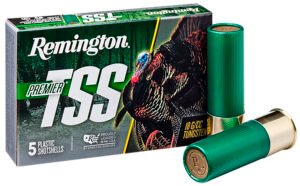 Remington Ammunition 28043 Premier TSS Turkey 12 Gauge 3" 1 3/4 oz Tungsten 7 Shot 5 Per Box/ 10 Cs