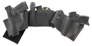 Galco UWBKXL2 UnderWraps 2.0 Black XL Leather/Nylon Handgun