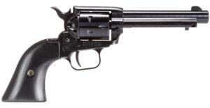 Heritage Mfg RR22B4-BBK Rough Rider  22 LR 6 Shot 4.75" Black Oxide Alloy Steel Barrel, Black Zinc Alloy Frame, Black Oxide Cylinder, Black Laminate Wood Grip