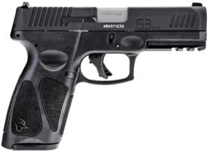 Taurus 1G3B94117 G3 9mm Luger 17+1 4" Barrel, Black Finish Picatinny Rail Frame, Serrated Matte Black Tenifer Steel Slide, Polymer Grip Includes 2 Mags
