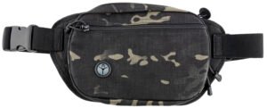 Galco FTPRMBC Fastrax PAC Waistpack Compact Size Compact MultiCam Black Neoprene Fits S&W M&P Compact/Taurus G2C/Springfield Hellcat Pro/S&W M&P ShieldX Ambidextrous