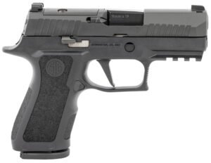 Sig Sauer 320XC9BXR3PR210 P320 XCompact 9mm Luger 10+1 3.60" Carbon Steel Barrel, Black Nitron Optic Ready/Serrated SS Slide, Black Stainless Steel Frame w/Picatinny Rail, Black XCompact Polymer Grips