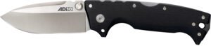 Cold Steel CS28DD AD-10  4" Folding Drop Point Plain S35VN SS Blade/Black G10 Handle Includes Pocket Clip