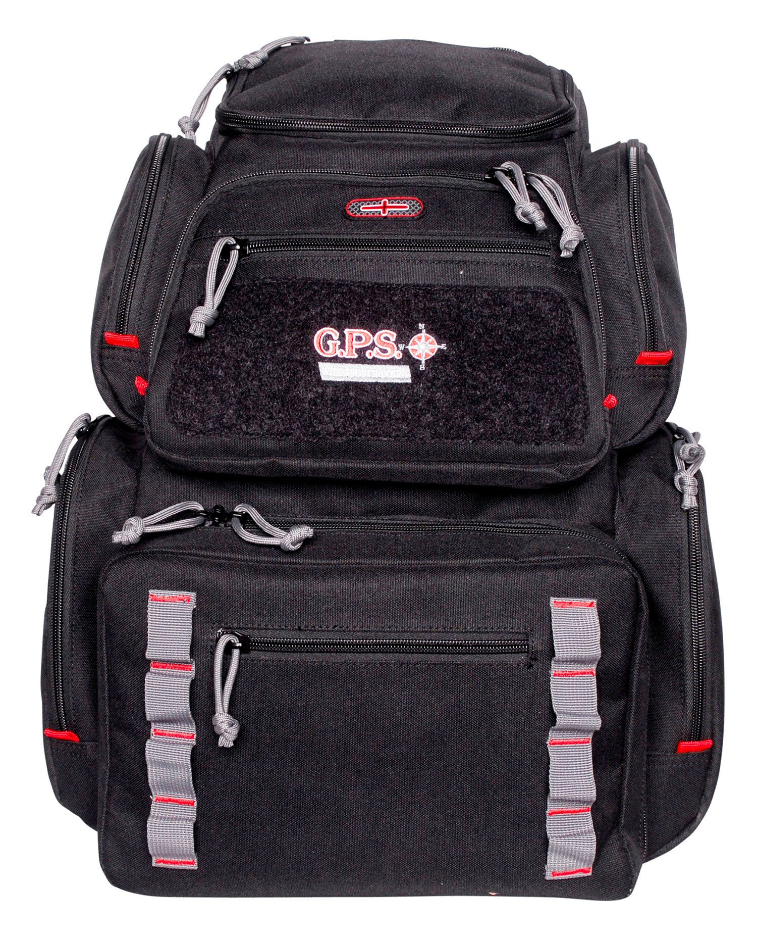 GPS Bags 1712BPB Pistolero Black/Gray Holds 5 Handguns