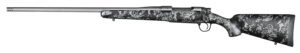 Christensen Arms 8010111700 Mesa FFT 308 Win 4+1 20" Threaded Barrel, Tungsten Gray Cerakote, Black with Gray Webbing Stock, Left Hand