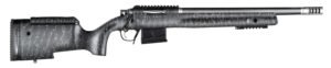 Christensen Arms CA10271H88281 BA Tactical Long Range 6.5 Creedmoor 4+1 16" Carbon Fiber Barrel, Black Nitride Finish, Black with Gray Webbing Stock