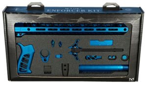 Timber Creek Outdoors TCOEKB Enforcer Complete Build Kit Blue Anodized for AR-15