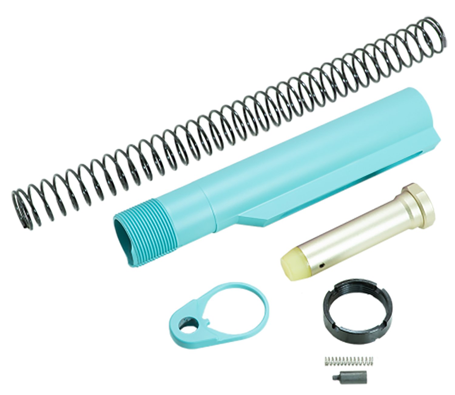 Timber Creek Outdoors ARBTKRE Buffer Tube Kit Robin's Egg Blue for AR-15