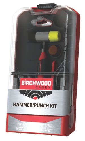 Birchwood Casey ARPNCHHMKIT Hammer & Punch Kit  Black/Red AR Platform Firearm 19 Pieces