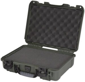 Nanuk 9101006 910  Waterproof Olive Resin w/ Foam Padding&Airline Approved
