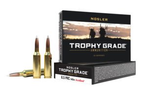 Nosler 61014 Trophy Grade  6.5PRC 140gr Nosler AccuBond 20 Per Box/10 Case