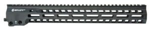 Geissele Automatics 05575B Super Modular Rail MK14 15" M-LOK, Black Aluminum for AR Platform, Barrel Nut Included