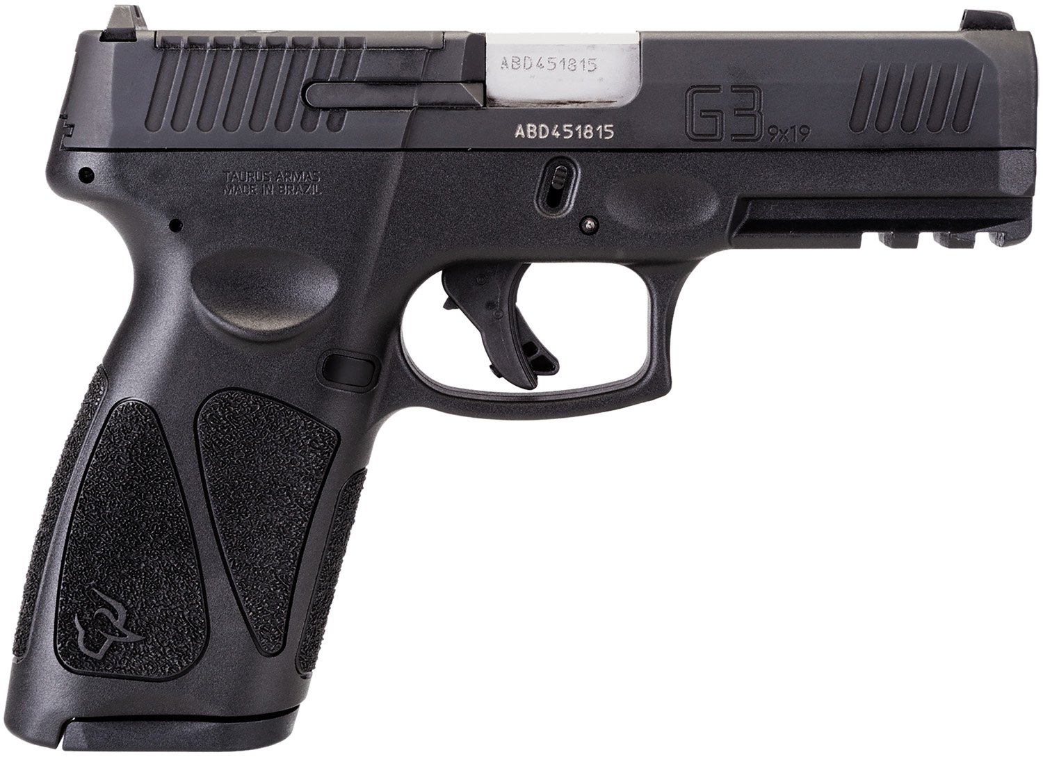 Taurus 1G3P94117 G3 T.O.R.O. Full Size 9mm Luger 17+1 4" Matte Stainless Steel Barrel, Matte Black Tenifer Optic Ready/Serrated Slide, Black Polymer Frame w/Picatinny Rail, Black Polymer Grips