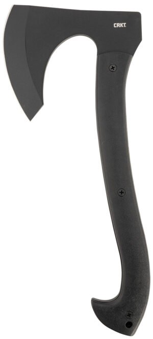 CRKT 2917 Skeggox  4.83" Plain Axe w/Beard, SK-5 Steel Blade, Black Contoured GRN Handle, 12.94" OAL