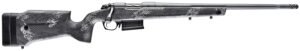 Bergara Rifles B14LM751 B-14 Crest 300 Win Mag 5+1 22" Fluted/Threaded, Sniper Gray Cerakote Barrel/Rec, Monte Carlo Carbon Fiber Stock with Black & Gray Splatter, Omni Muzzle Brake