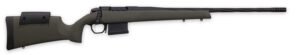 Weatherby 3WRXP65RWR6B 307 Range XP 6.5 Wthby RPM 5+1 24" Fluted Barrel, Black Barrel/Rec, OD Green Synthetic Stock with Adj. Cheek Rest, Accubrake Muzzle Brake, TriggerTech Trigger