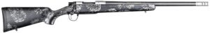 Christensen Arms 8010631800 Ridgeline FFT Full Size 7mm PRC 3+1 22" Carbon Fiber Steel Threaded Barrel, Stainless Aluminum Receiver, Black w/Gray Accents Fixed Sporter w/Flash Forged Technology Stock