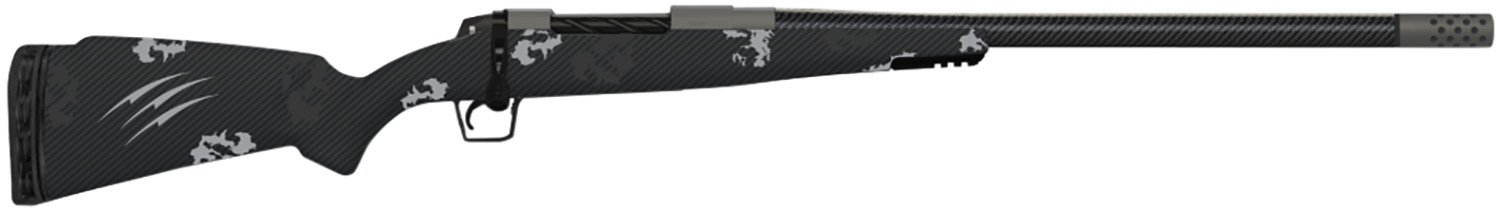 Fierce Firearms TROG308WIN22GP CT Rogue 308 Win 4+1 22" Carbon Fiber Barrel, Glacier Cerakote Titanium Rec, Phantom Camo Rogue Stock