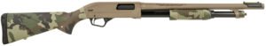 Winchester Repeating Arms 512435395 SXP Defender 12 Gauge 3" 5+1 (2.75") 18" Barrel, FDE Drilled & Tapped Rec, Woodland Camo Textured Stock, Tactical  Ribbed Forearm, Inflex Recoil Pad