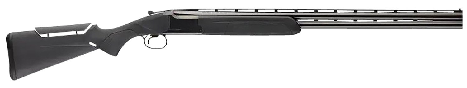 Browning 018331305 Citori Composite 12 Gauge Break Open 3" 2rd 26" Blue Polished Over/Under Vent Rib Barrel, Blue Polished Stainless Steel Receiver, Adj Comb Black Synthetic Stock, Invector-Plus Flush