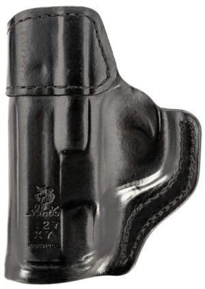 DeSantis Gunhide 127BAX7Z0 Inside Heat IWB Black Leather Belt Clip Fits S&W M&P Shield 9/40 Right Hand