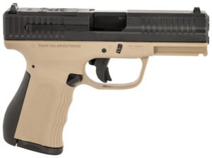 FMK FMKG49DE G3 9mm Luger 14+1 4" Stainless Steel Barrel, Black Optic Cut/Serrated Carbon Steel Slide Flat Dark Earth Polymer Frame w/Picatinny Rail, Black Backstrap Grip