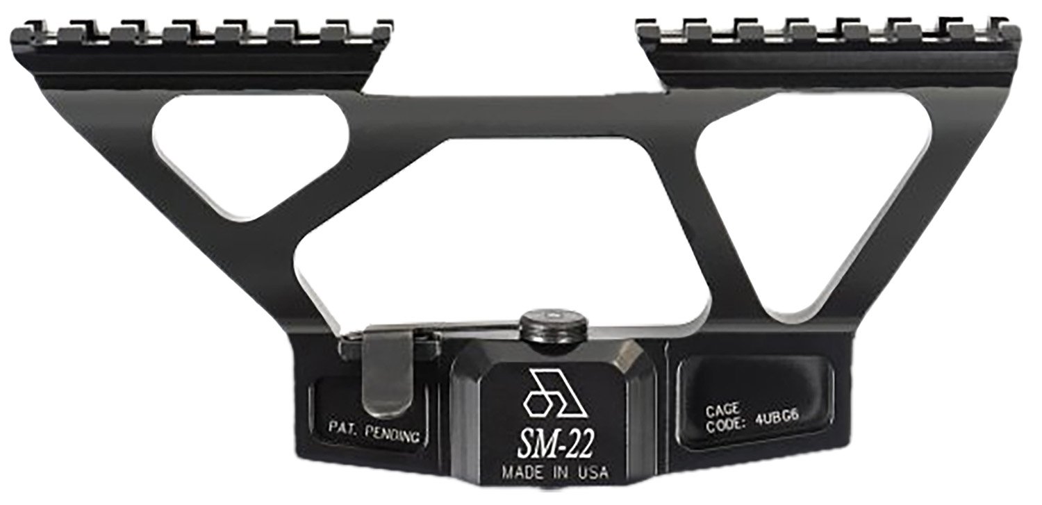 Arsenal SM22 AK Scope Mount SAM7K Series Black Anodized 0 MOA