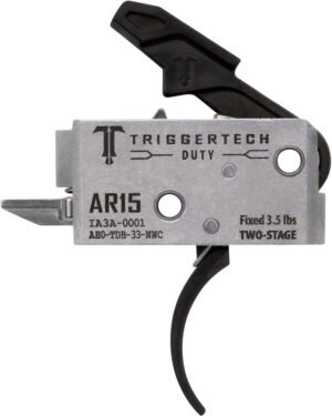 TriggerTech AH0TDB33NNC Duty  Curved Trigger Two-Stage 3.50 lbs Draw Weight Fits AR-15