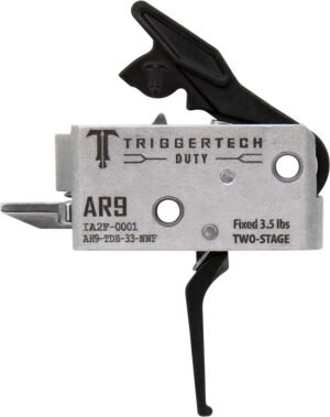 TriggerTech AH9TDB33NNF Duty  Flat Trigger Two-Stage 3.50 lbs Draw Weight Fits AR-9