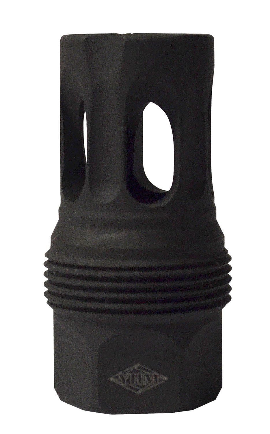 Yankee Hill 444532 sRx Q.D. Flash Hider Short Black Phosphate Steel with 5/8″-32 tpi for sRx Adapters