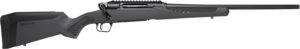 Savage Arms 57910 Impulse Driven Hunter 300 Win Mag 3+1 20" Matte Black Threaded Barrel, Matte Black Carbon Steel Receiver w/Picatinny Rail, Gray AccuStock Synthetic Stock, Ambidextrous